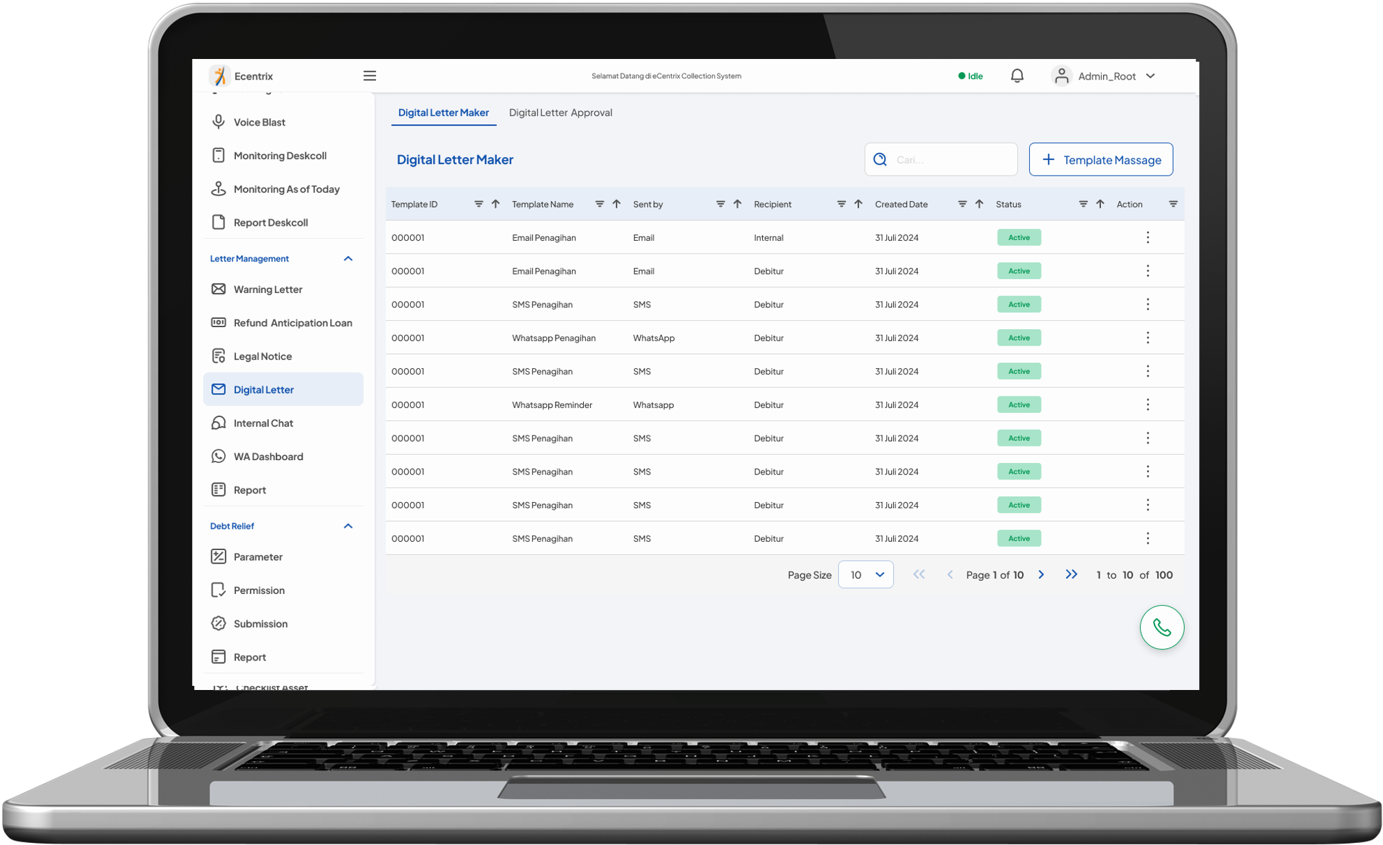 Notification Infographic